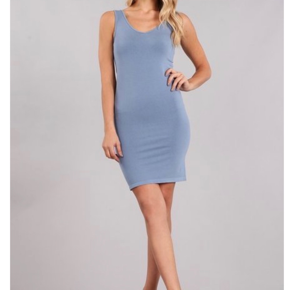 Basic Tank Dress / Top - Picture 2 of 7